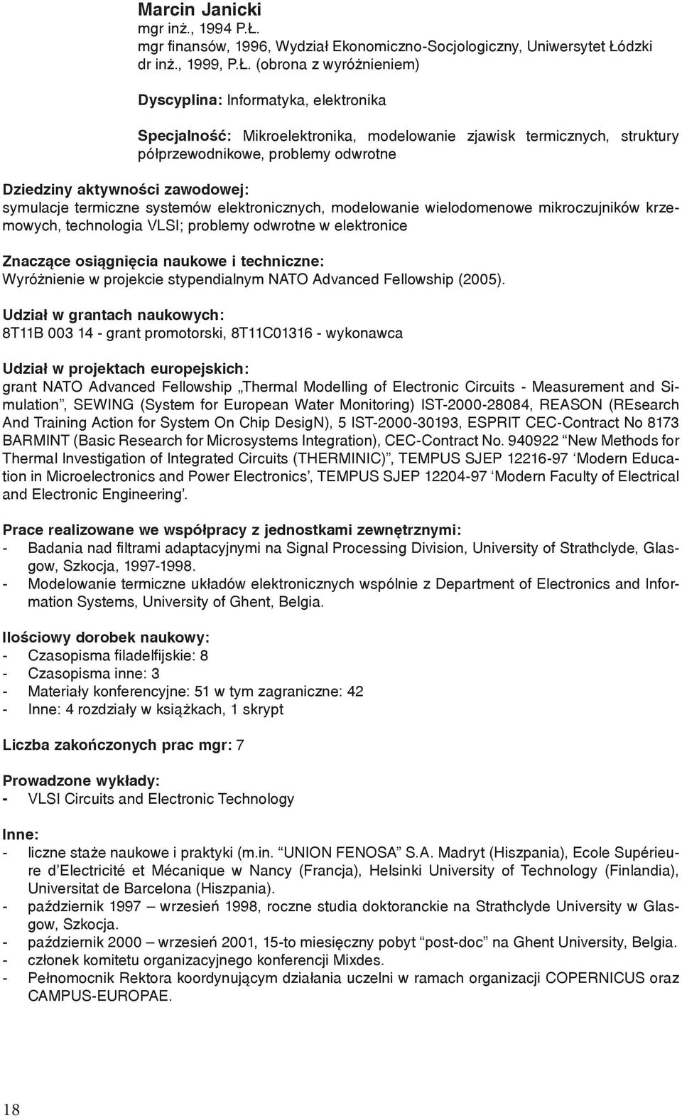 dzki dr inż., 1999, P.Ł.