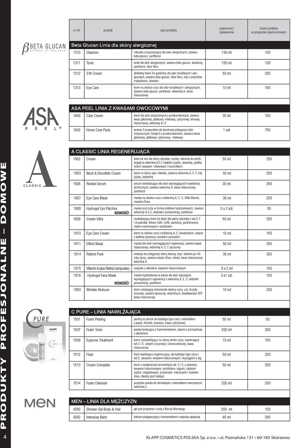 beta-glucan, alantoinę, panthenol, Aloe Vera 1312 24h Cream delikatny krem 24-godzinny dla skór wrażliwych i alergicznych, zawiera beta-glucan, Aloe Vera, olej z orzechów makadamia, skwalen 1313 Eye