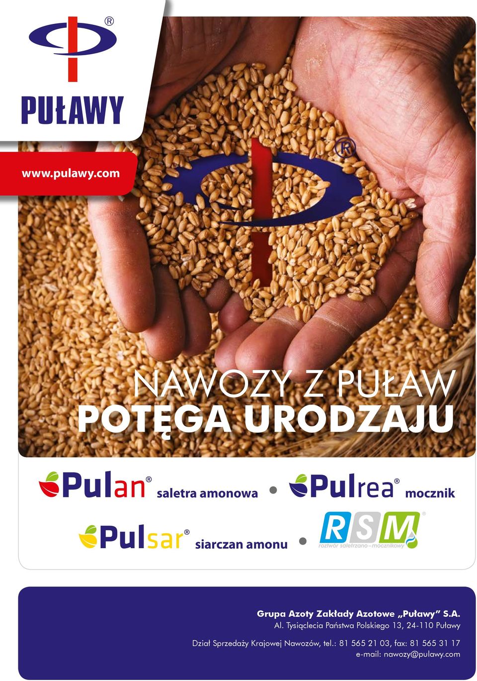 amonu Grupa Azoty Zakłady Azotowe Puławy S.A. Al.
