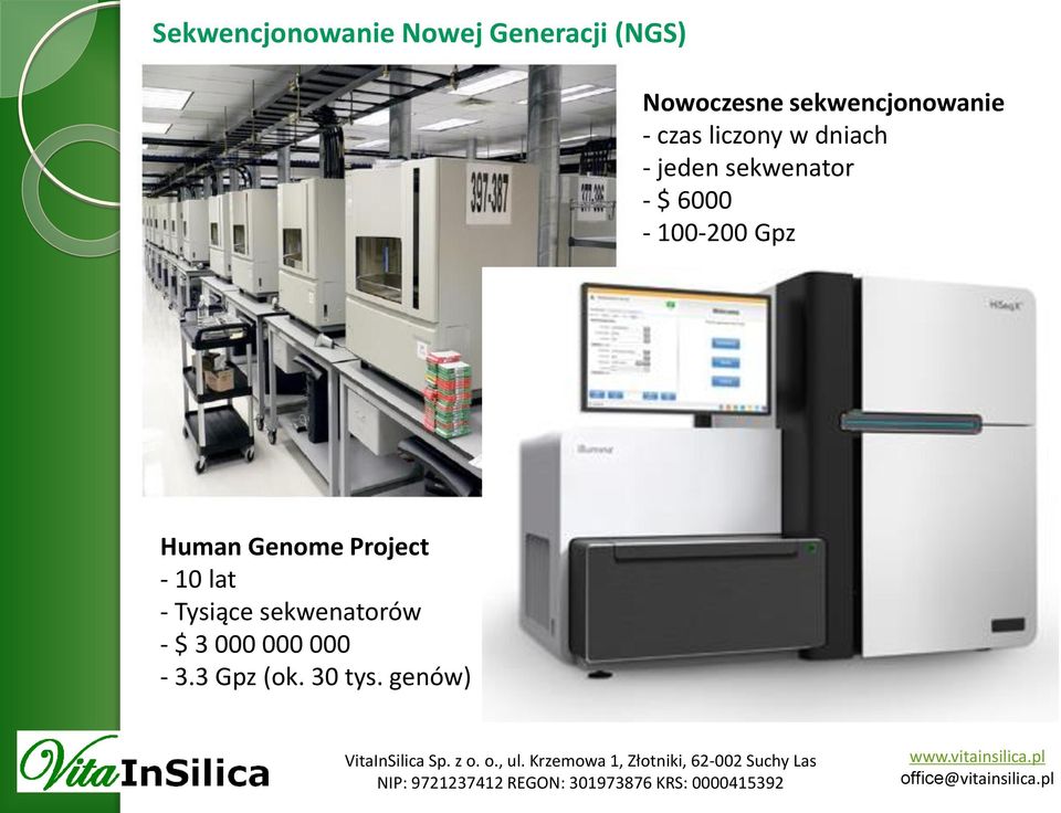sekwenator - $ 6000-100-200 Gpz Human Genome Project - 10