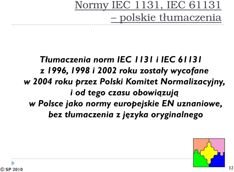 Polski Komitet Normalizacyjny, i od tego czasu obowiązują w Polsce jako