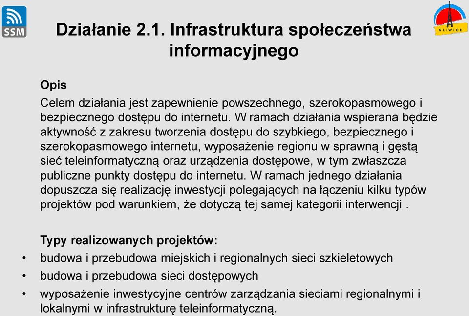 urządzenia dostępowe, w tym zwłaszcza publiczne punkty dostępu do internetu.