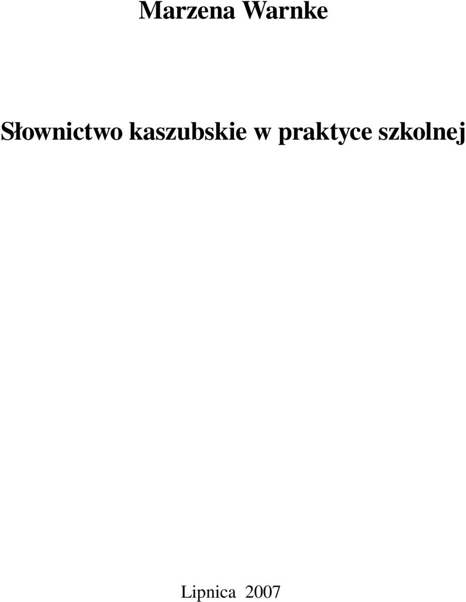 kaszubskie w