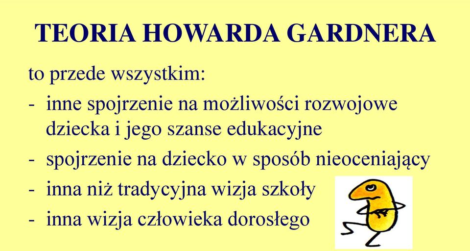 edukacyjne - spojrzenie na dziecko w sposób nieoceniający