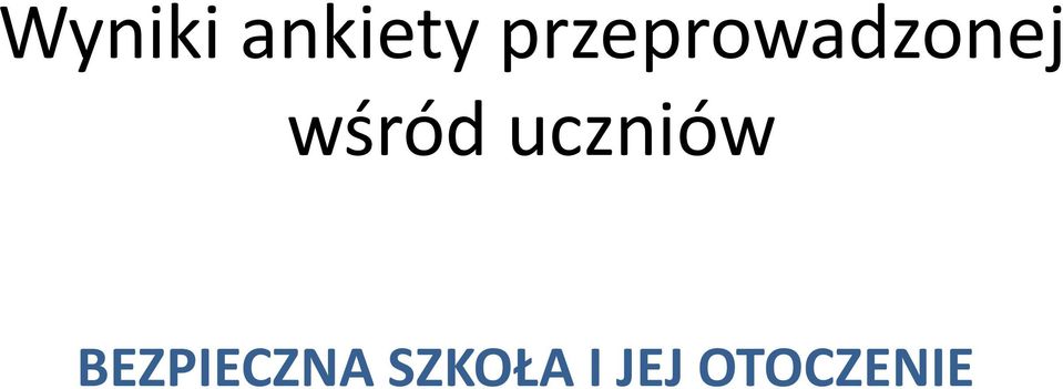 wśród uczniów