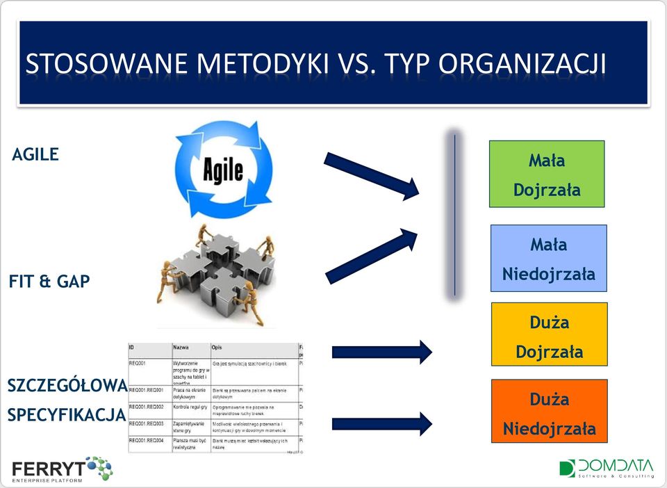 FIT & GAP Mała Niedojrzała Duża