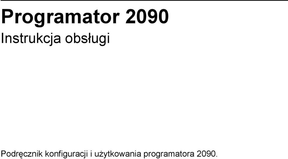 Podręcznik konfiguracji