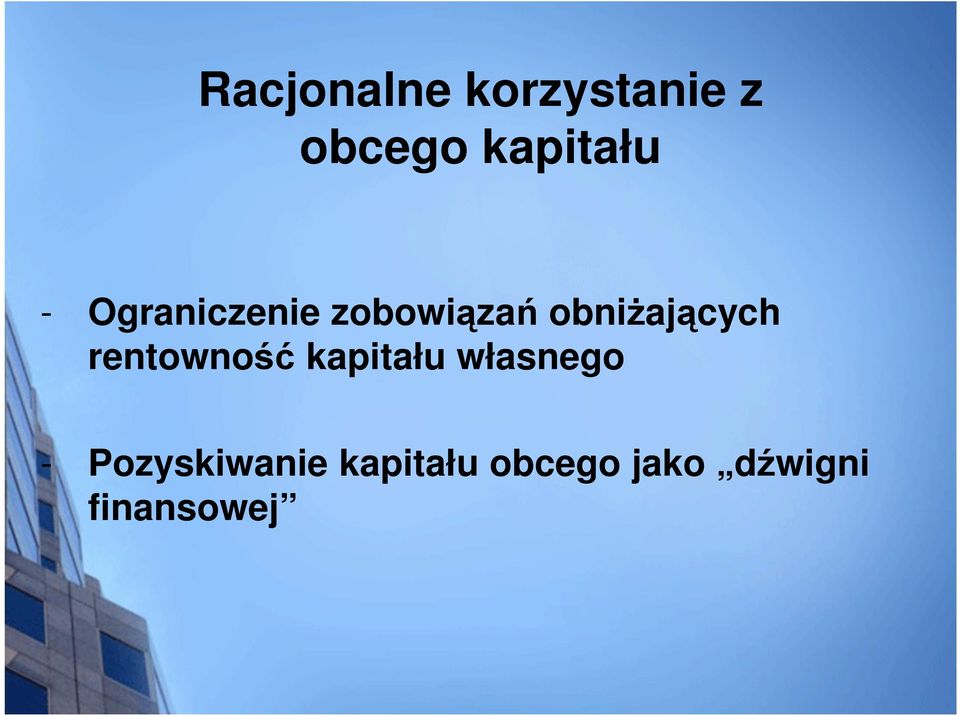 rentowność kapitału własnego -