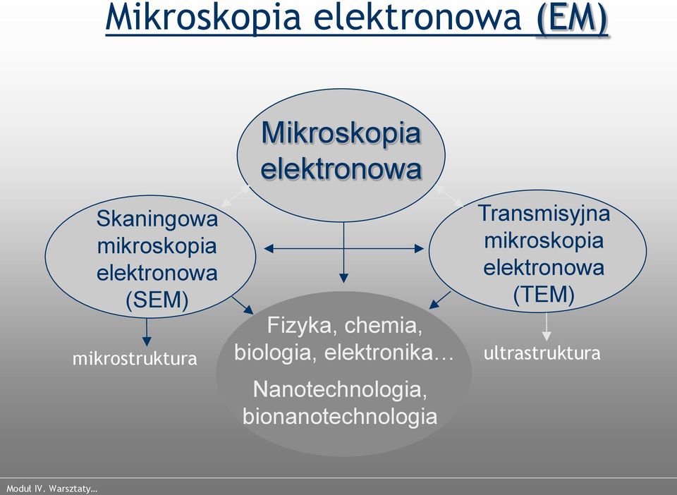 Fizyka, chemia, biologia, elektronika Nanotechnologia,