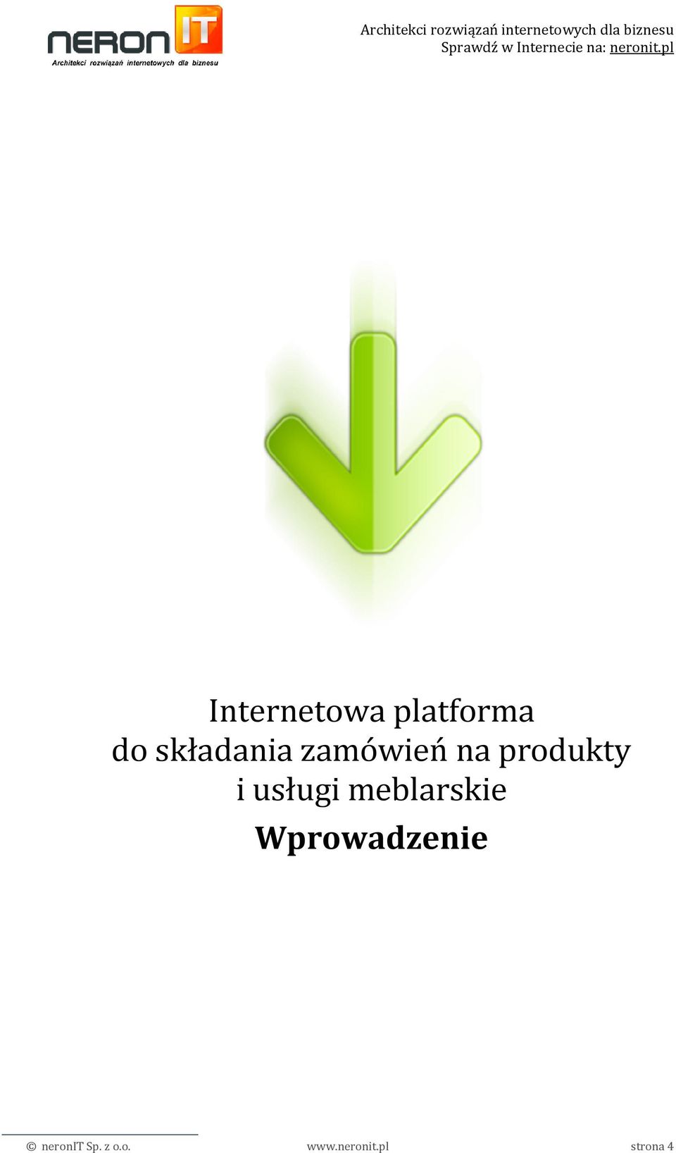 usługi meblarskie Wprowadzenie
