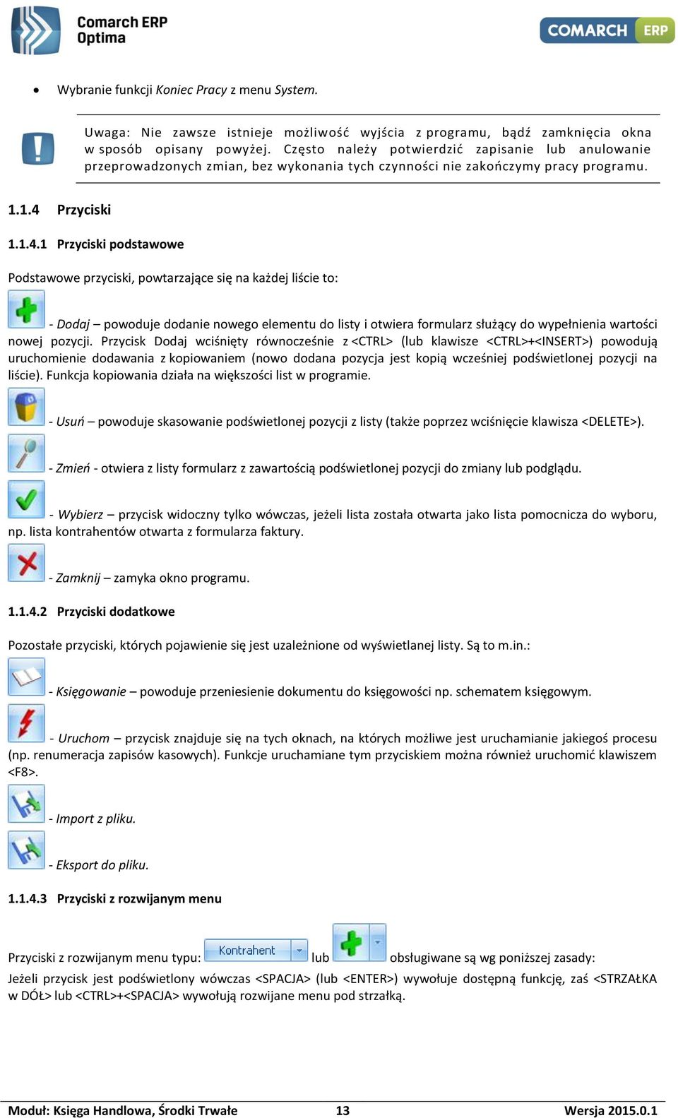 Przyciski 1.1.4.