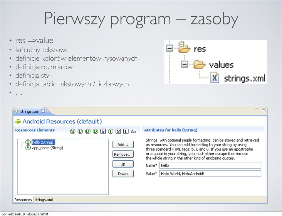 elementów rysowanych definicja rozmiarów