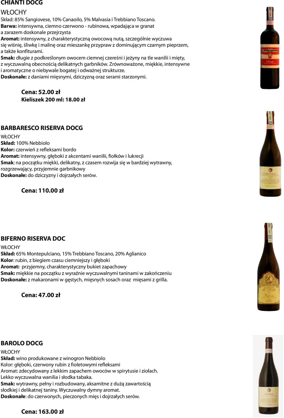 Wina/Wines. Cena: zł - PDF Free Download