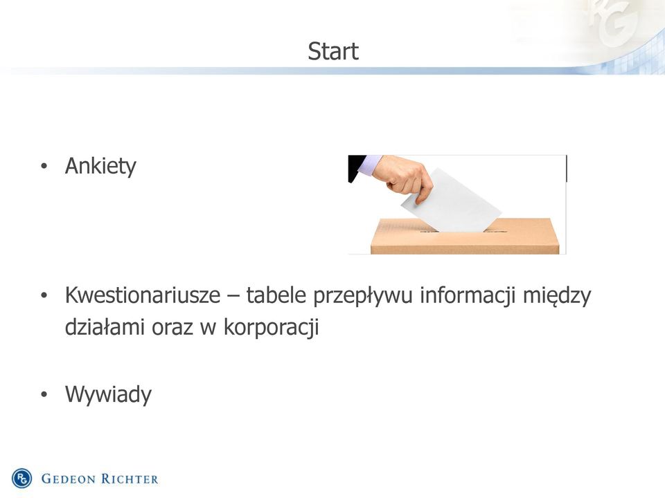 przepływu informacji