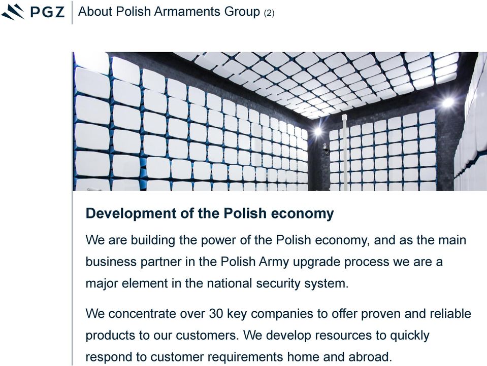 element in the national security system.