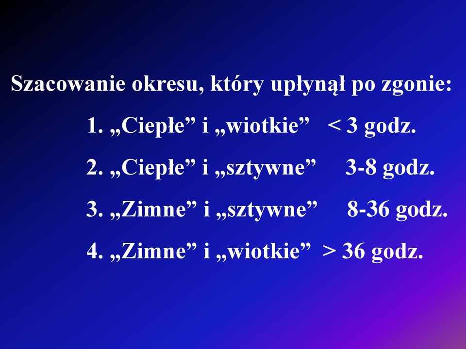 Ciepłe i sztywne 3-