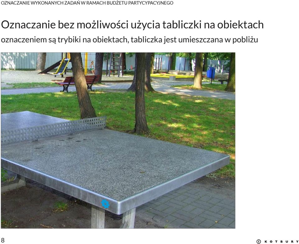 oznaczeniem są trybiki na