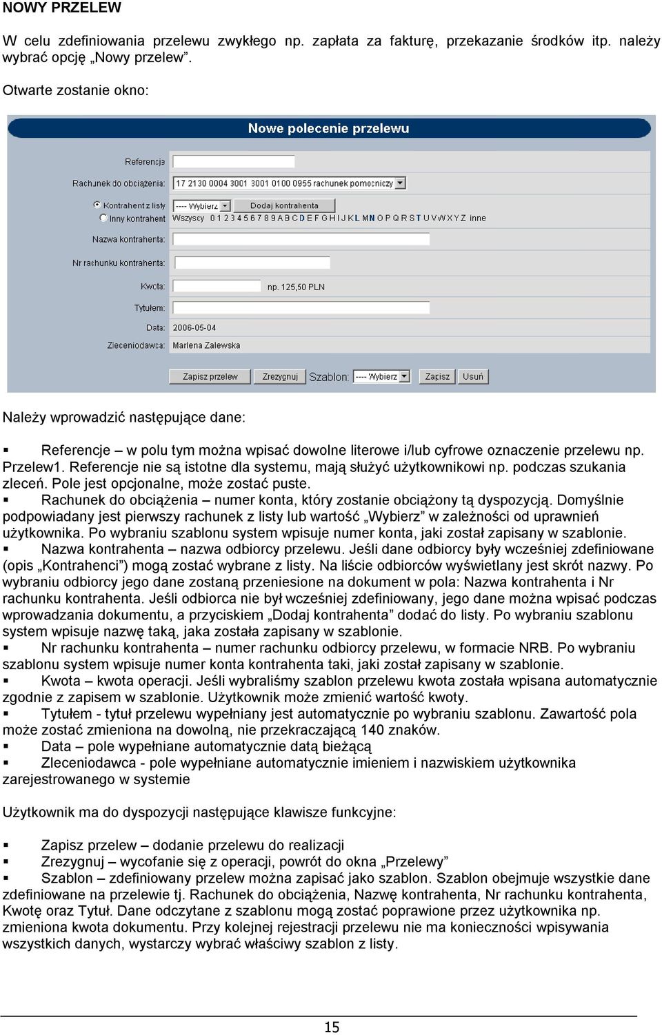 Referencje nie są istotne dla systemu, mają służyć użytkownikowi np. podczas szukania zleceń. Pole jest opcjonalne, może zostać puste.