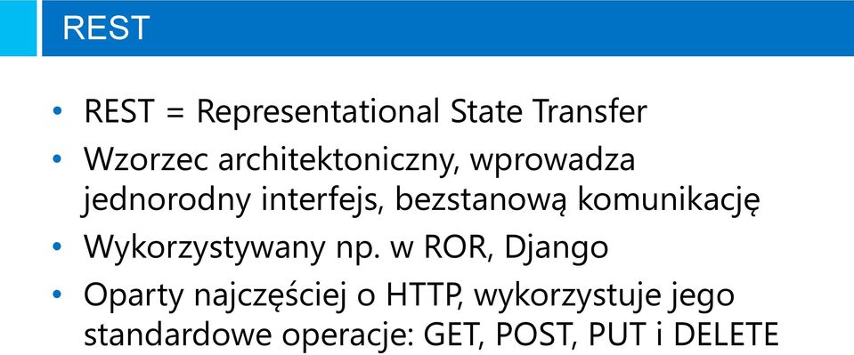 komunikację Wykorzystywany np.