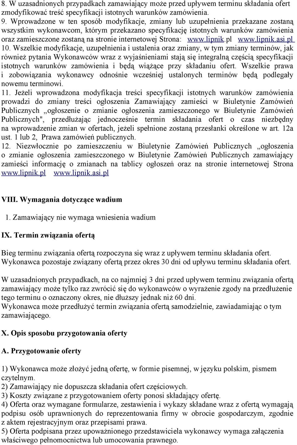 stronie internetowej Strona: www.lipnik.pl www.lipnik.asi.pl 10.