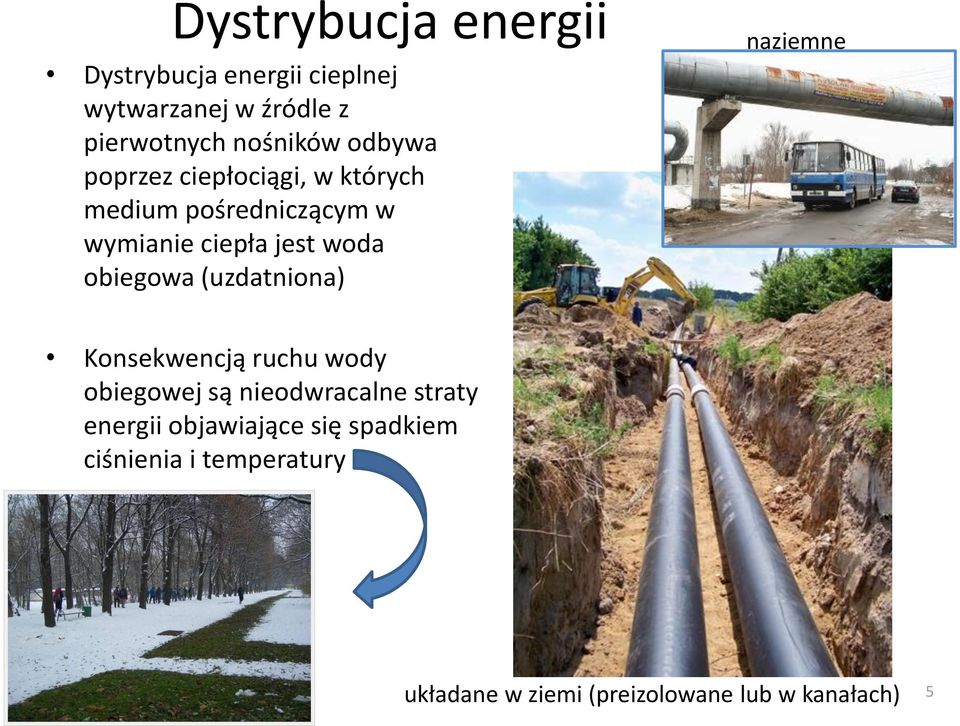 obiegowa (uzdatniona) naziemne Konsekwencją ruchu wody obiegowej są nieodwracalne straty