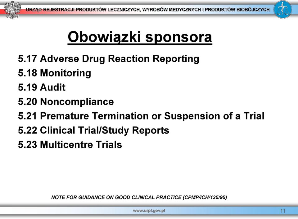 21 Premature Termination or Suspension of a Trial 5.