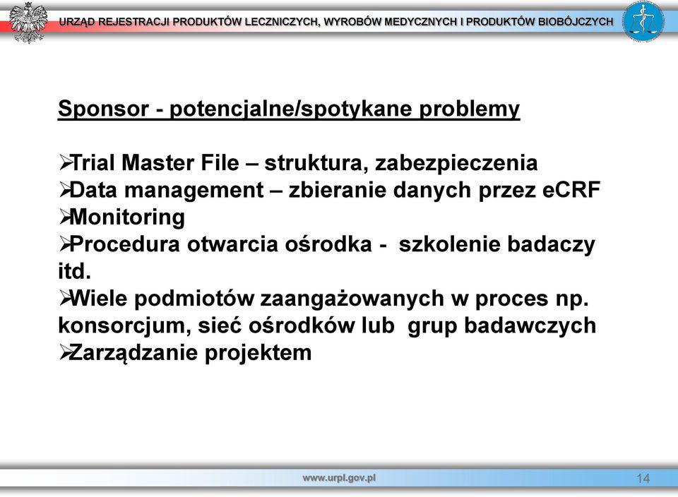 otwarcia ośrodka - szkolenie badaczy itd.