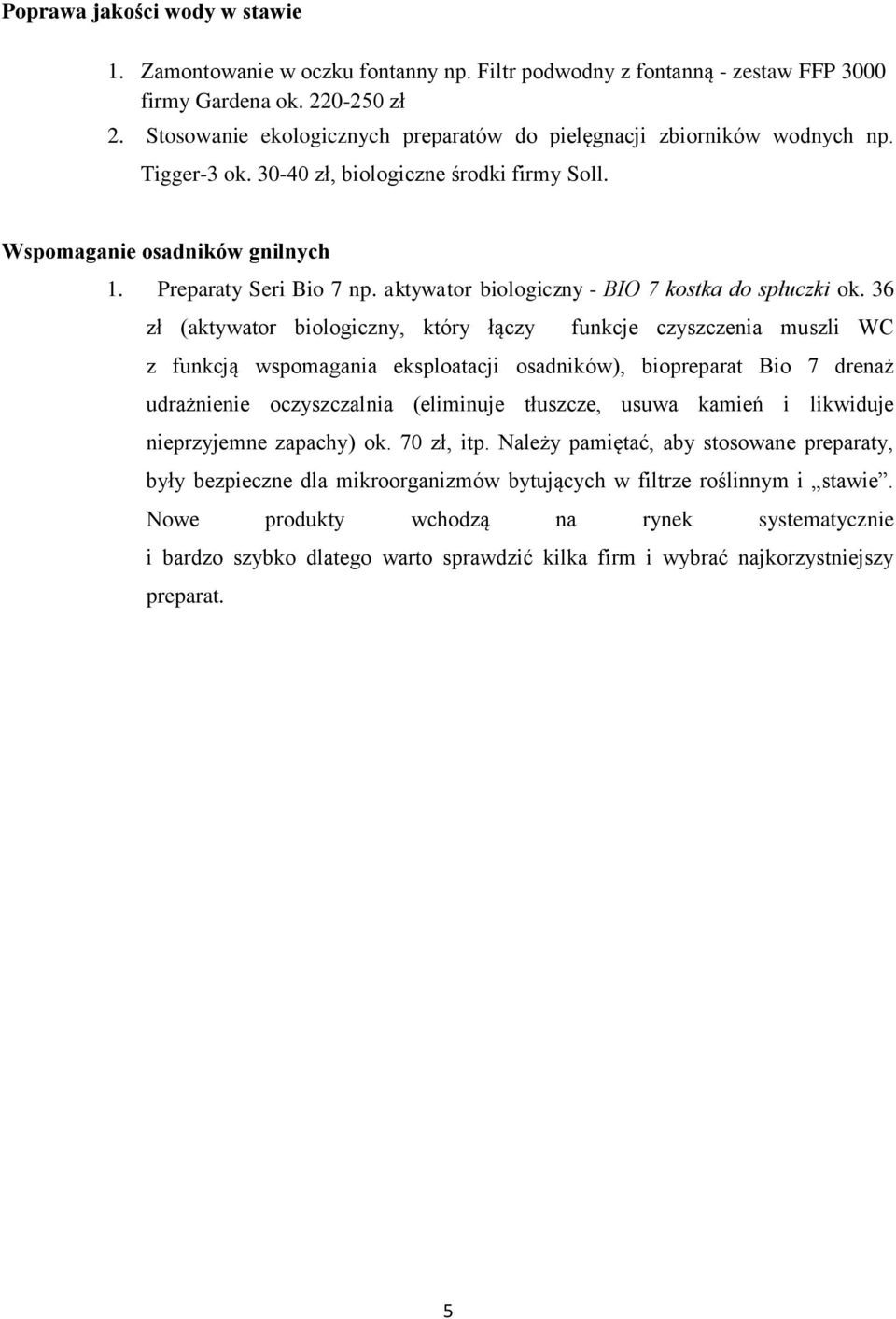 aktywator biologiczny - BIO 7 kostka do spłuczki ok.