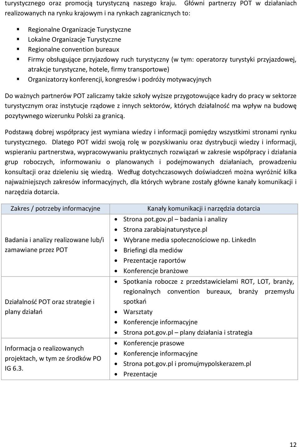 Firmy obsługujące przyjazdowy ruch turystyczny (w tym: operatorzy turystyki przyjazdowej, atrakcje turystyczne, hotele, firmy transportowe) Organizatorzy konferencji, kongresów i podróży