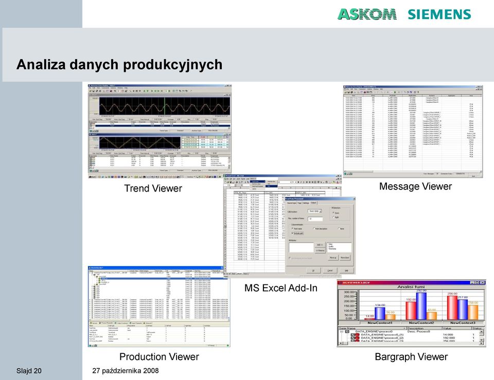 Historian MS Excel Add-In Production
