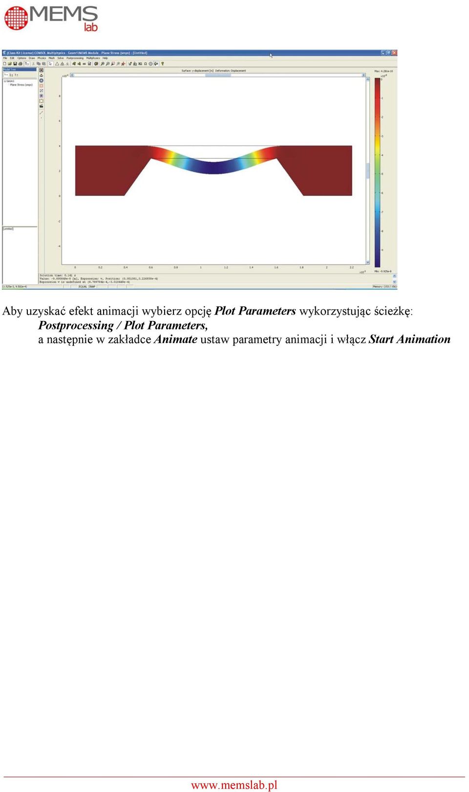 / Plot Parameters, a następnie w zakładce