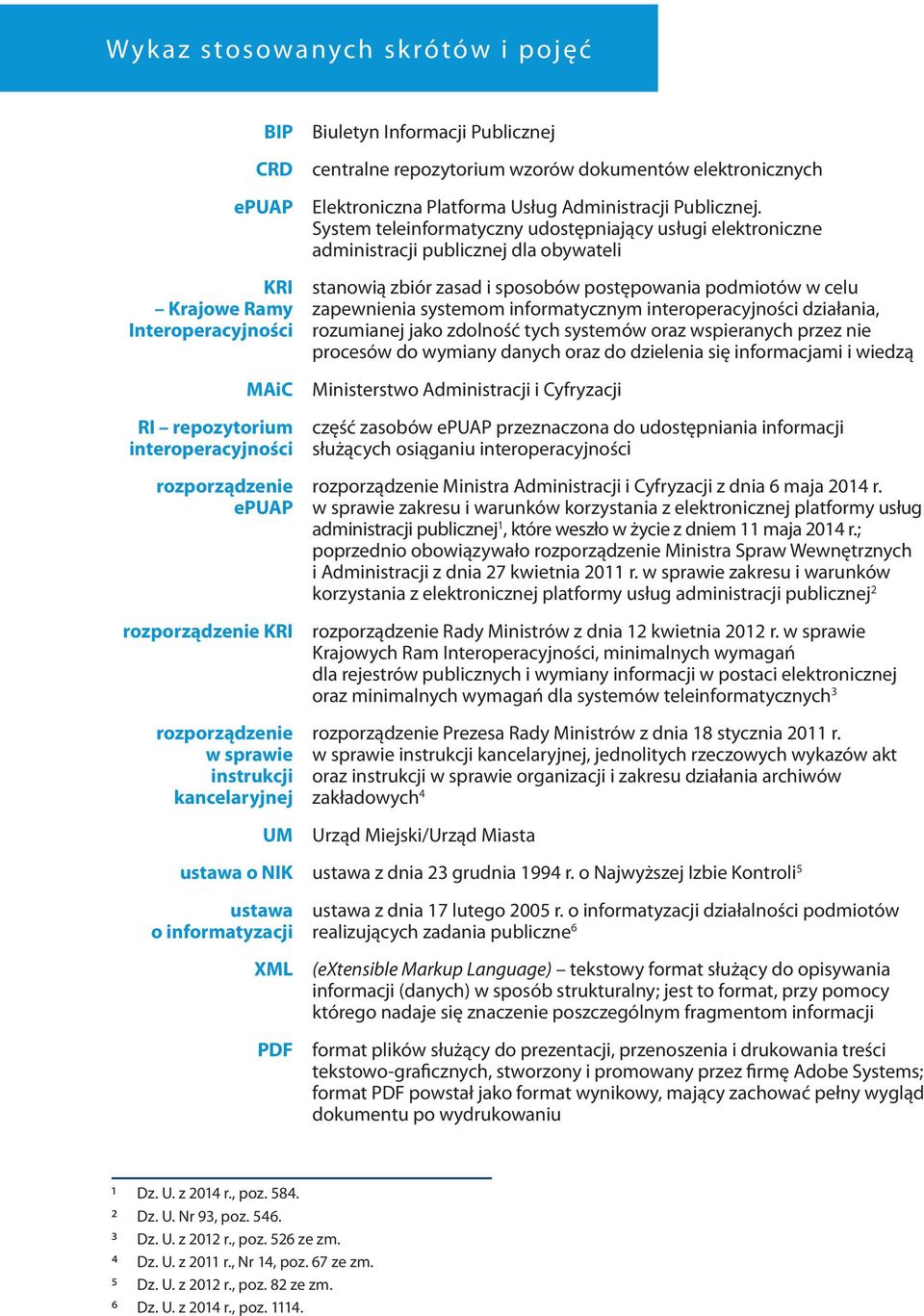 System teleinformatyczny udostępniający usługi elektroniczne administracji publicznej dla obywateli stanowią zbiór zasad i sposobów postępowania podmiotów w celu zapewnienia systemom informatycznym