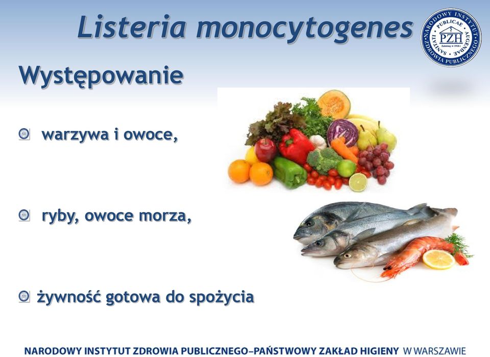 owoce, ryby, owoce