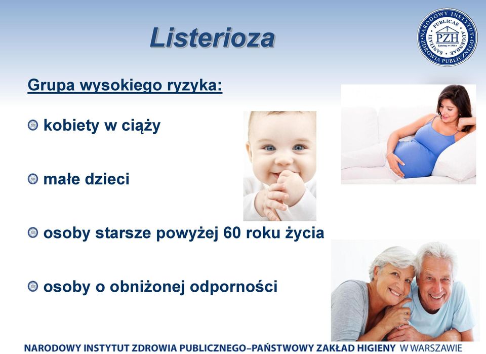 dzieci osoby starsze powyżej 60