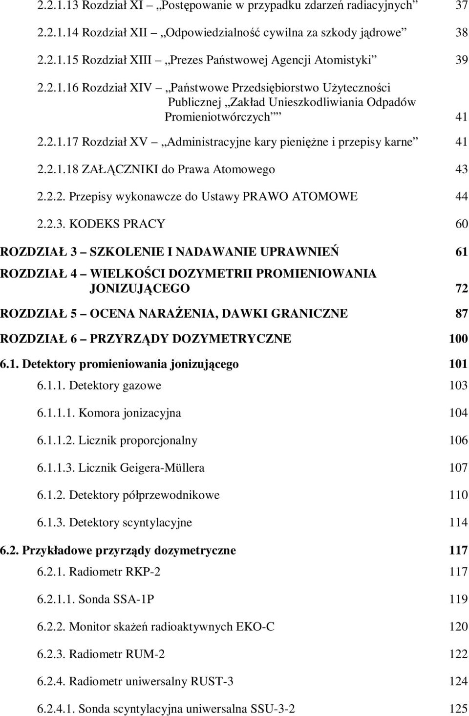 2.1.18 ZAŁĄCZNIKI do Prawa Atomowego 43 