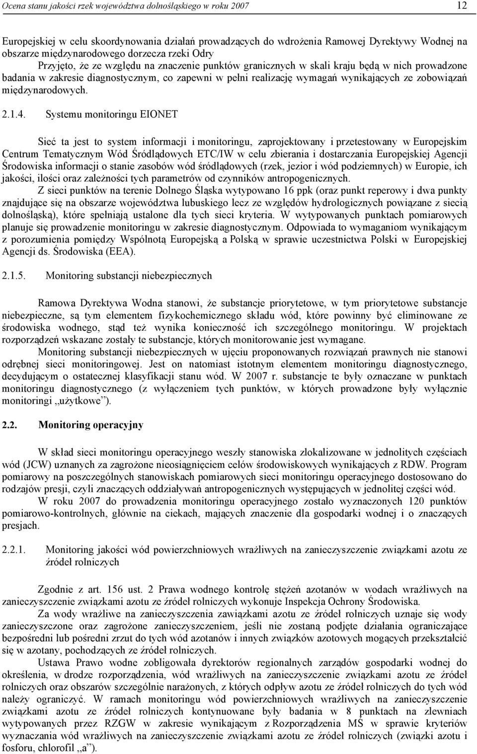 międzynarodowych. 2.1.4.