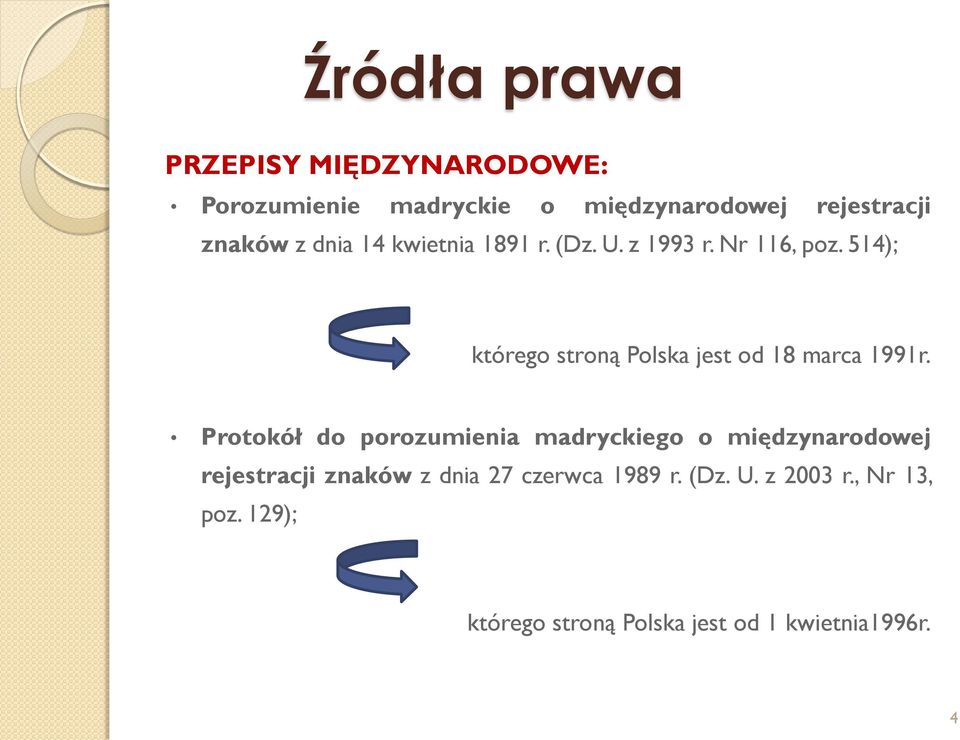 514); którego stroną Polska jest od 18 marca 1991r.