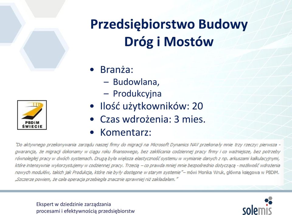 Produkcyjna Ilość użytkowników: