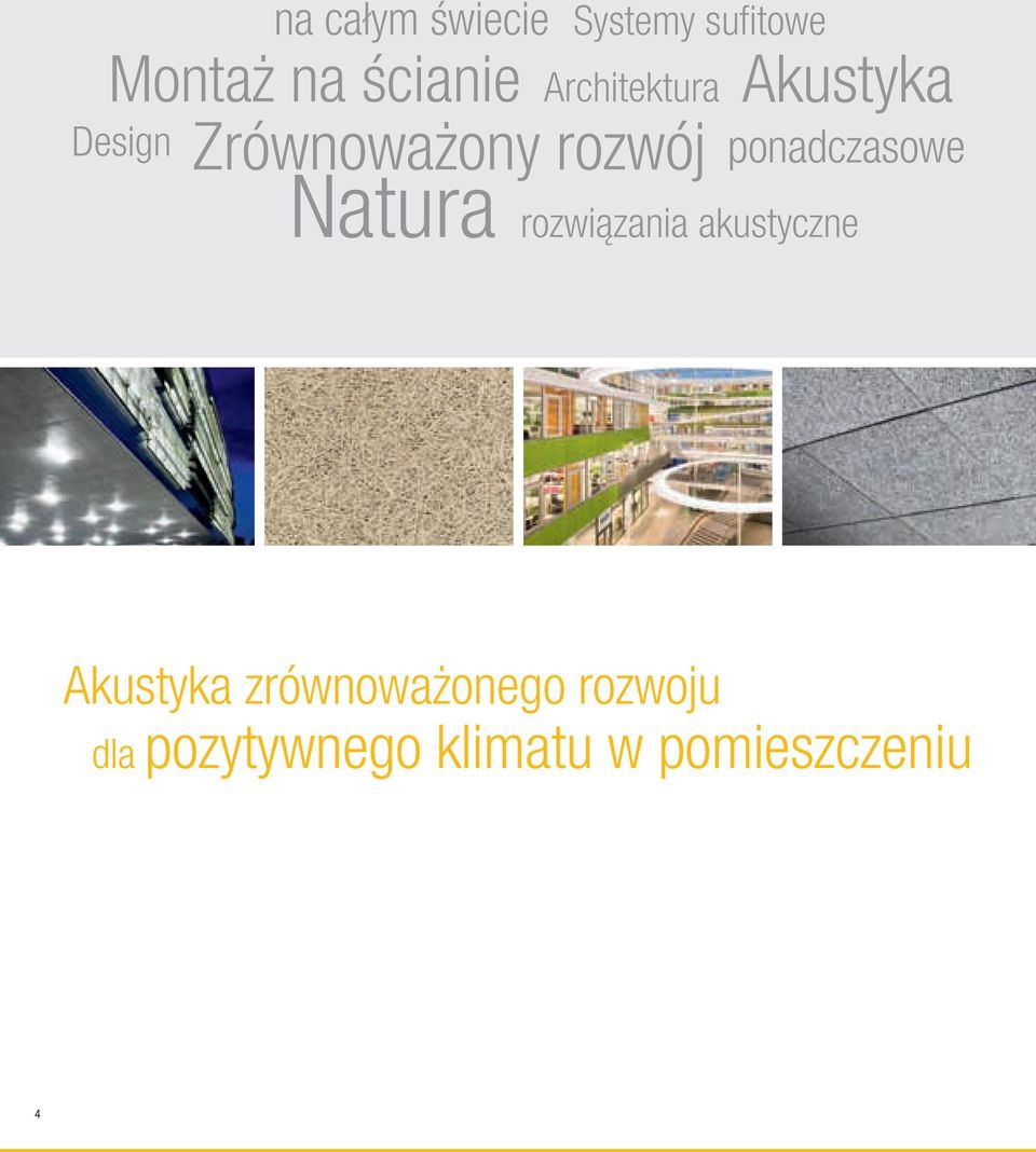 ponadczasowe rozwiązania akustyczne Akustyka