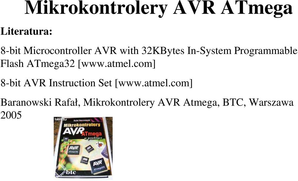 Flash ATmega32 [www.atmel.