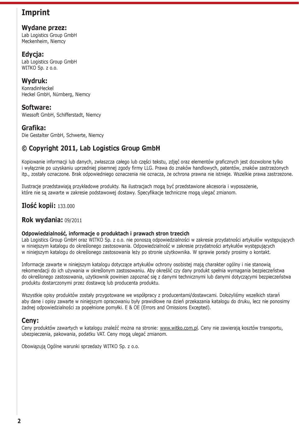 p GmbH Meckenheim, Niemcy Edycja: Lab Log