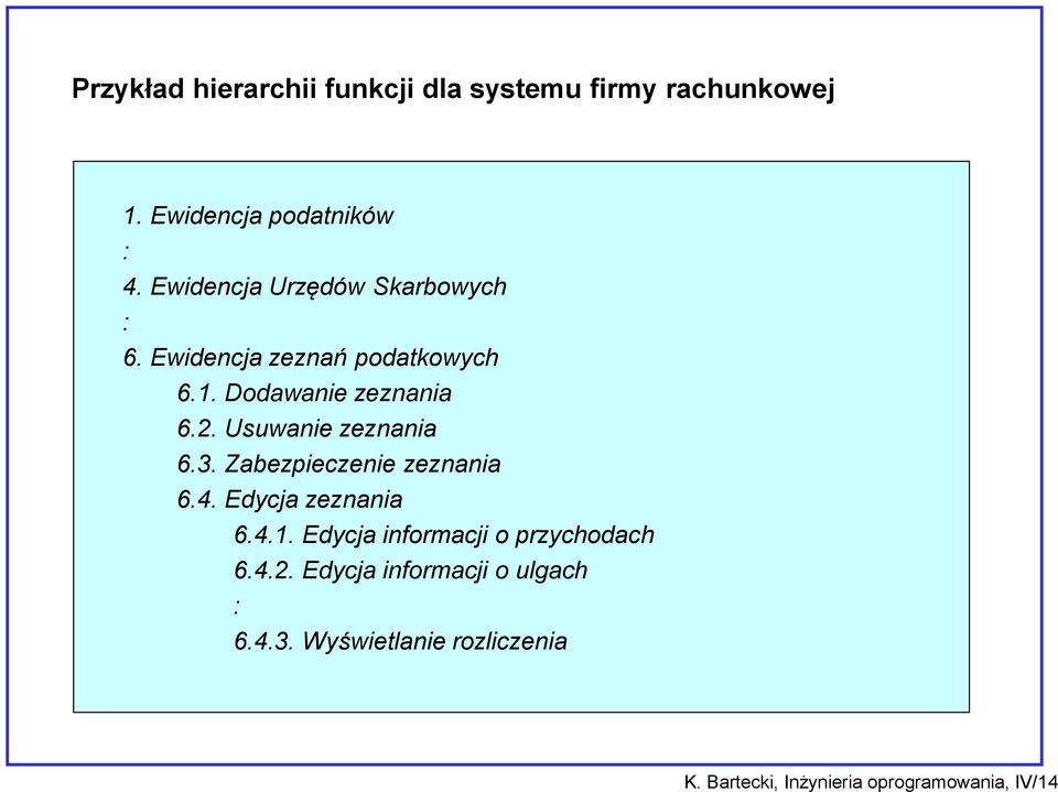 Usuwanie zeznania 6.3. Zabezpieczenie zeznania 6.4. Edycja zeznania 6.4.1.