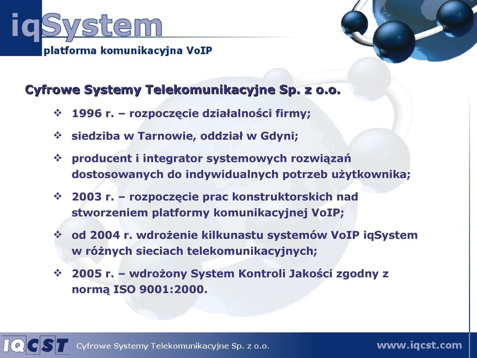 dostosowanych do indywidualnych potrzeb użytkownika; 2003 r.