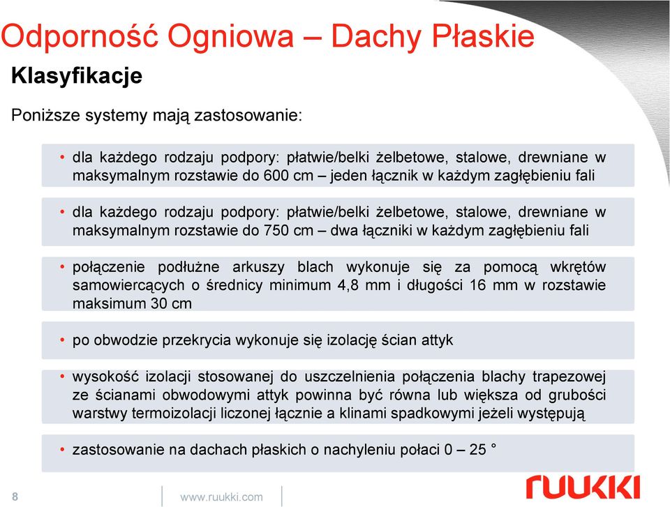 wkrętów samowiercących o średnicy minimum 4,8 mm i długości 16 mm w rozstawie maksimum 30 cm po obwodzie przekrycia wykonuje się izolację ścian attyk wysokość izolacji stosowanej do uszczelnienia