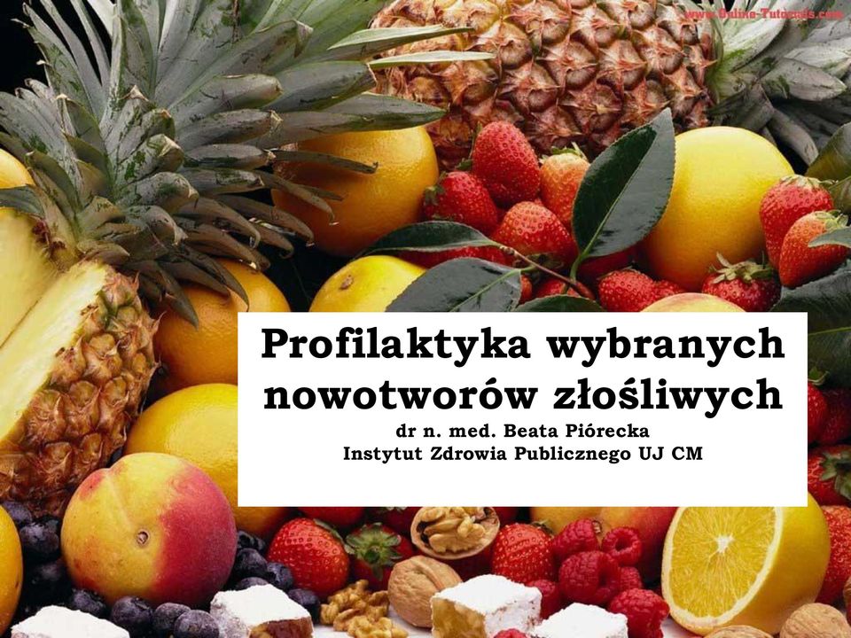 med. Beata Piórecka