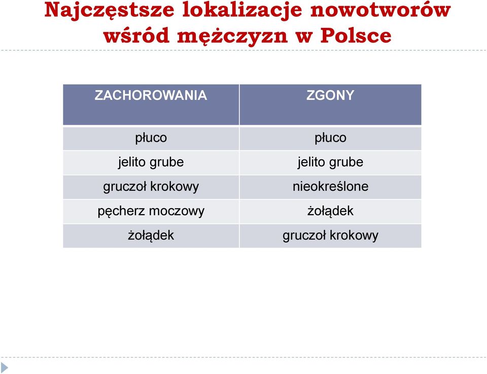 jelito grube gruczoł krokowy pęcherz moczowy