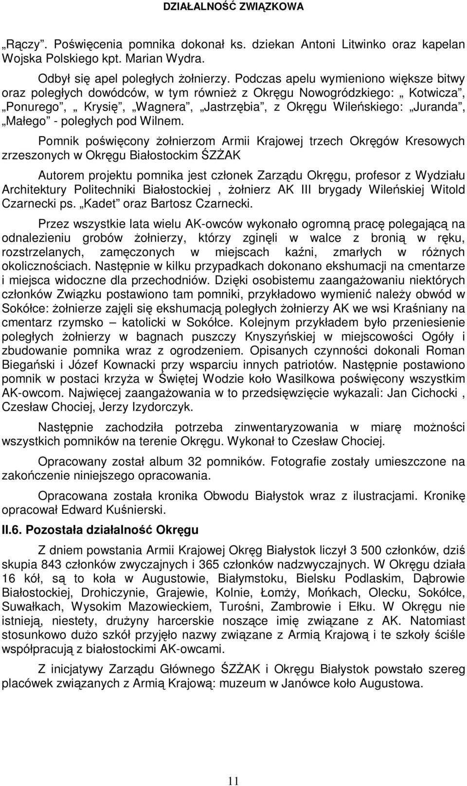 poległych pod Wilnem.