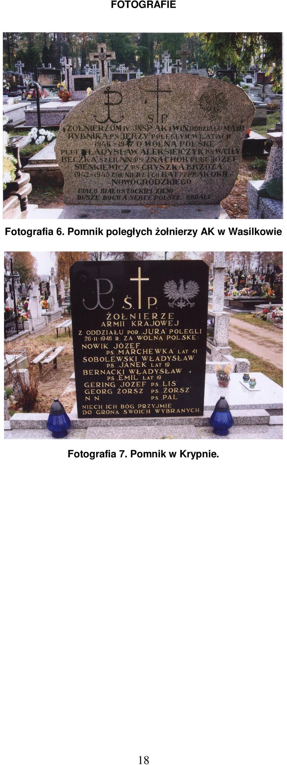 Ŝołnierzy AK w Wasilkowie