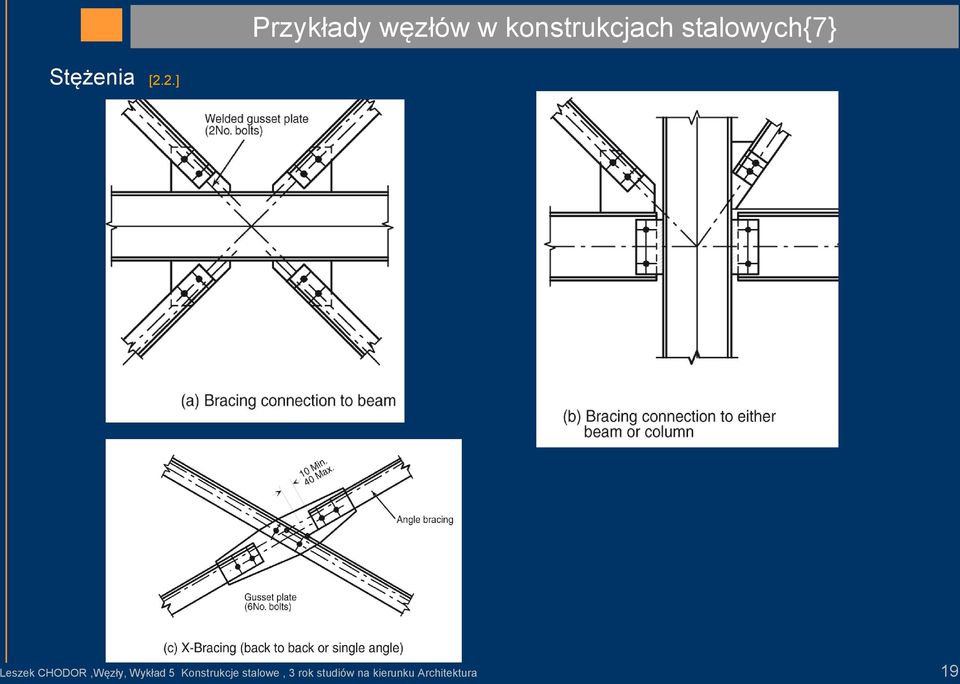 2.] Leszek CHODOR,Węzły, Wykład 5