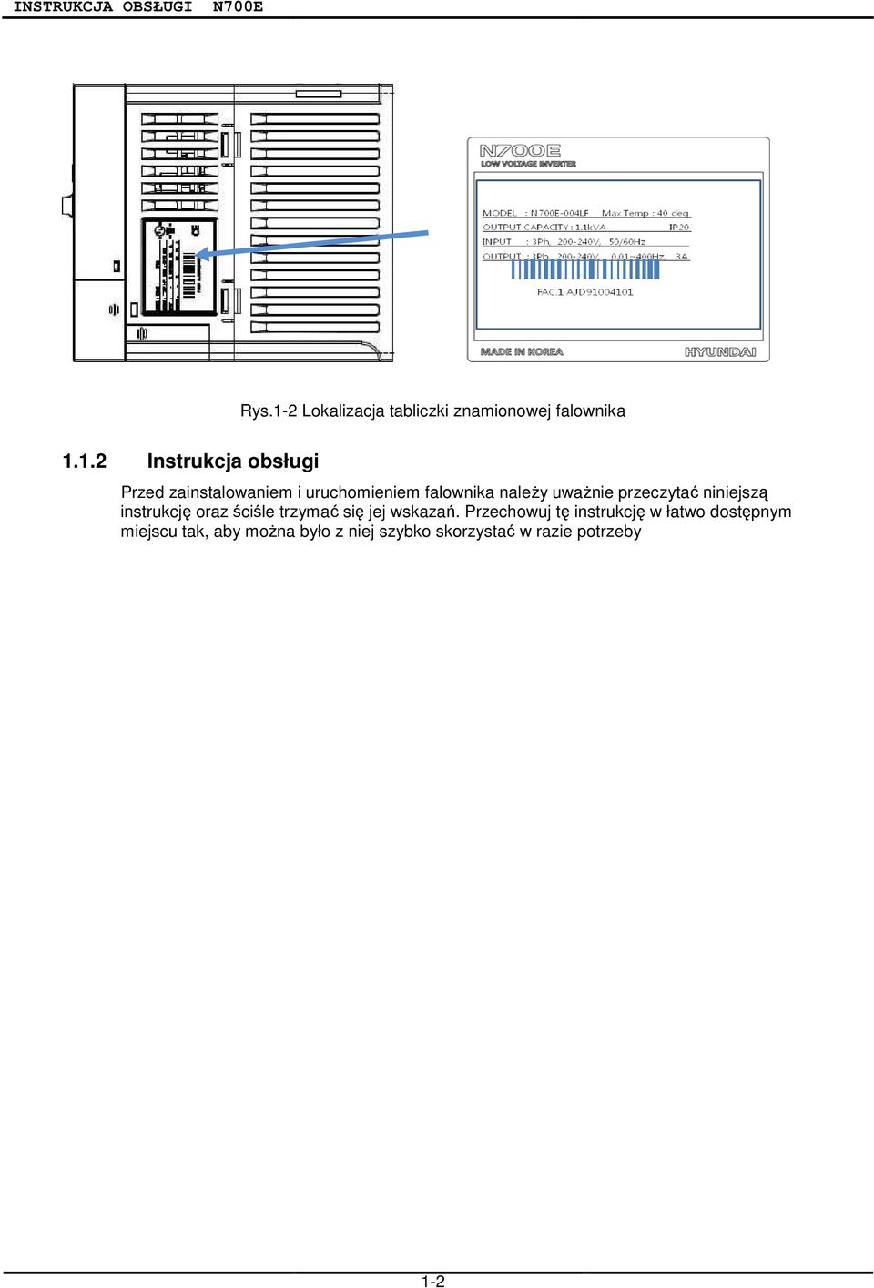 Instrukcja Obsługi N700E. Instrukcja Obsługi Falownika N700E ( Kw) - Pdf Free Download